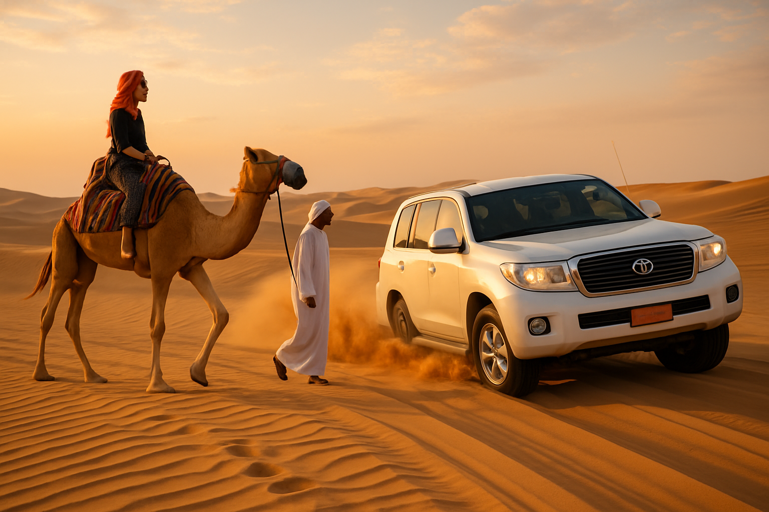 Desert safari in Dubai